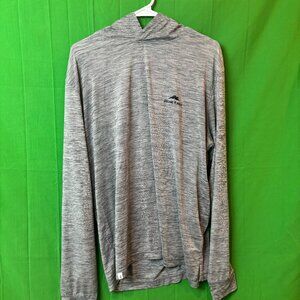 Johnnie-O Stone Eagle UPF 50 Sun Protection Golf Hoodie — Size L